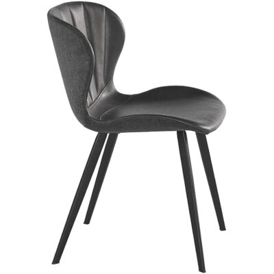 Arabella Dining Chair - Bravo Portabella / Polo Club Kohl Grey 104490 104490 ARABELLA DINING CHAIR BRAVO PORTABELLA POLO KOHL GREY 2