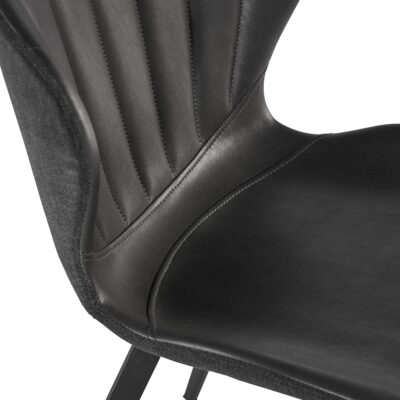 Arabella Dining Chair - Bravo Portabella / Polo Club Kohl Grey 104490 104490 ARABELLA DINING CHAIR BRAVO PORTABELLA POLO KOHL GREY 6