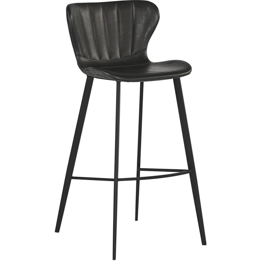 Arabella Barstool - Bravo Portabella / Polo Club Kohl Grey