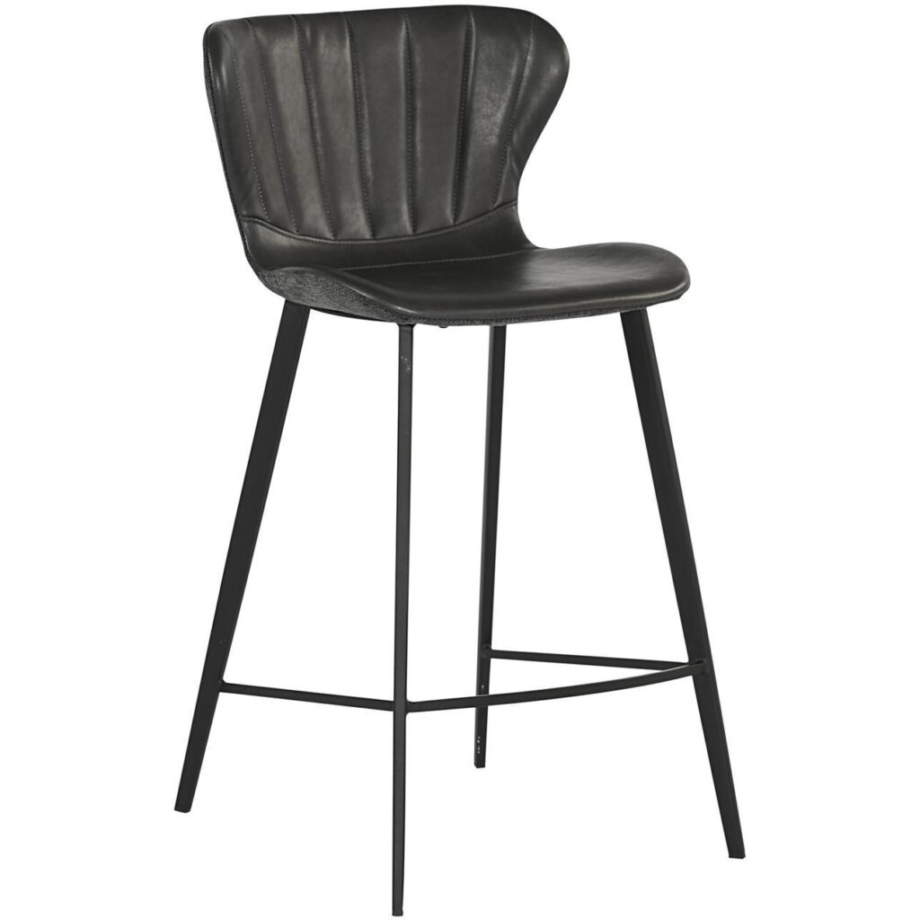 Arabella Counter Stool - Bravo Portabella / Polo Club Kohl Grey