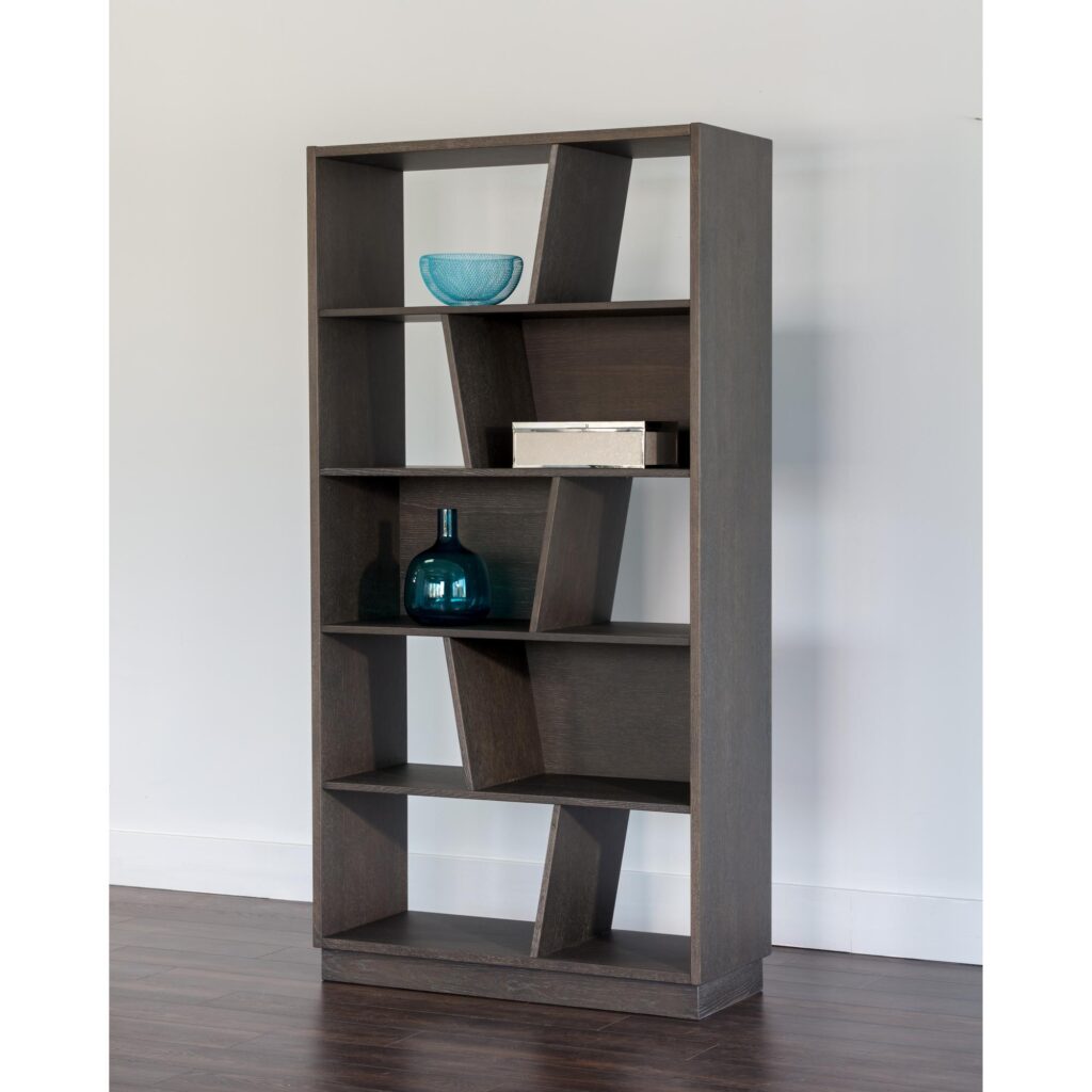 Jude Bookcase - Charcoal Grey - Image 3