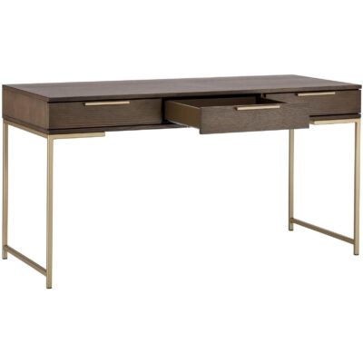 Rebel Desk - Gold - Raw Umber 104610 104610 REBEL DESK GOLD RAW UMBER 2