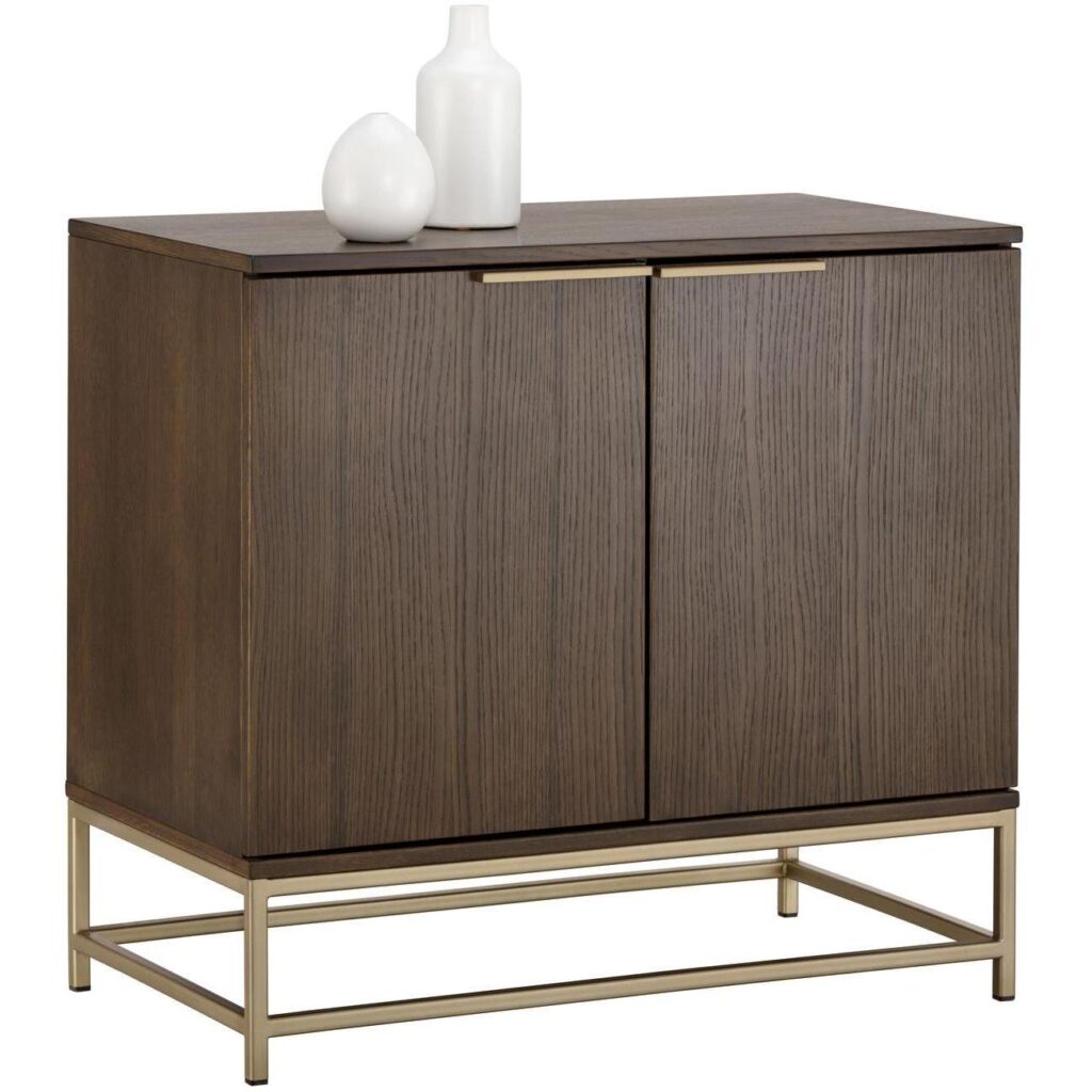 Rebel Sideboard - Small - Gold - Raw Umber