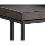 Arden C-Shaped End Table - Black - Charcoal Grey 10 Arden C-Shaped End Table - Black - Charcoal Grey 104615 104615 ARDEN C SHAPED END TABLE BLACK CHARCOAL GREY 6