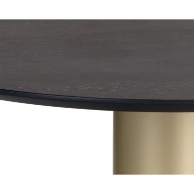 Monaco Coffee Table - Gold - Grey Marble / Charcoal Grey 104627 104627 MONACO COFFEE TABLE GOLD LIGHT GREY MARBLE CHARCOAL GREY 6