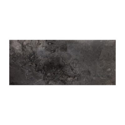 Stamos Desk - Black - Grey Marble / Charcoal Grey 104634 104634 STAMOS DESK BLACK LIGHT GREY MARBLE CHARCOAL GREY 2