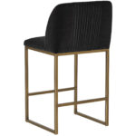 Nevin Counter Stool - Shadow Grey 7 Nevin Counter Stool - Shadow Grey 104648 104648 NEVIN COUNTER STOOL ANTIQUE BRASS SHADOW GREY 3