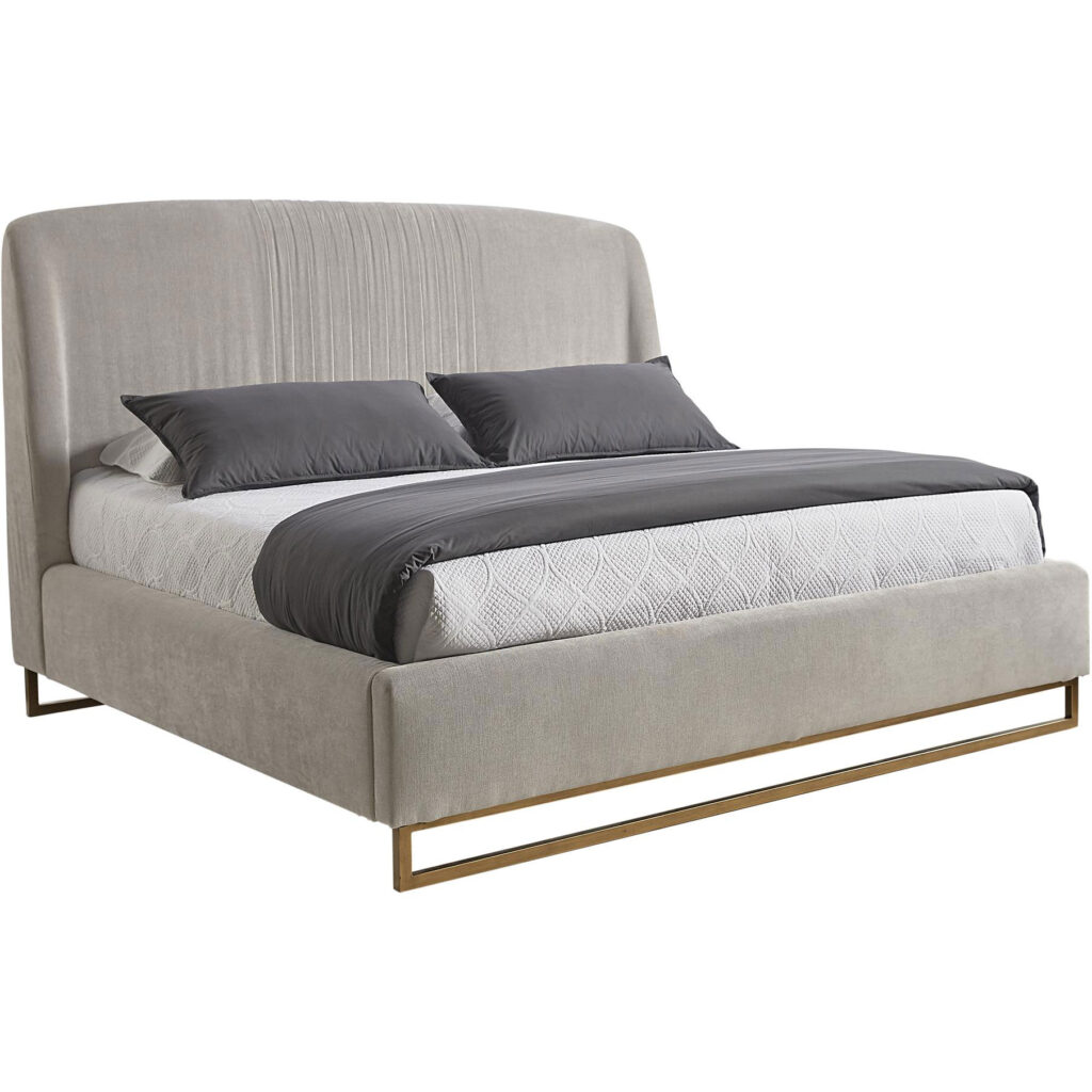 Nevin Bed - King - Polo Club Stone