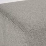 Heston Ottoman - Black - Dorset Platinum 9 Heston Ottoman - Black - Dorset Platinum 104718 104718 HESTON OTTOMAN DORSET PLATINUM 7