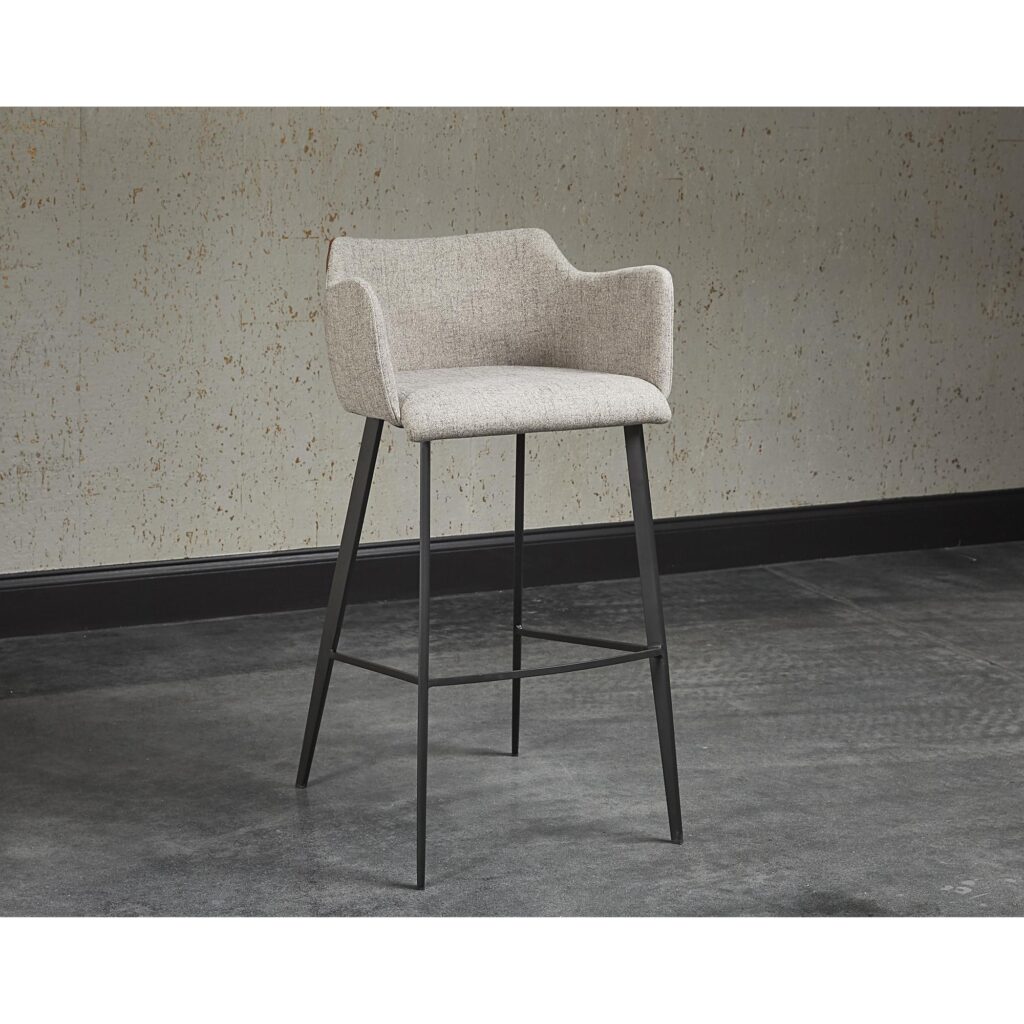 Griffin Barstool - November Grey / Bravo Cognac - Image 4