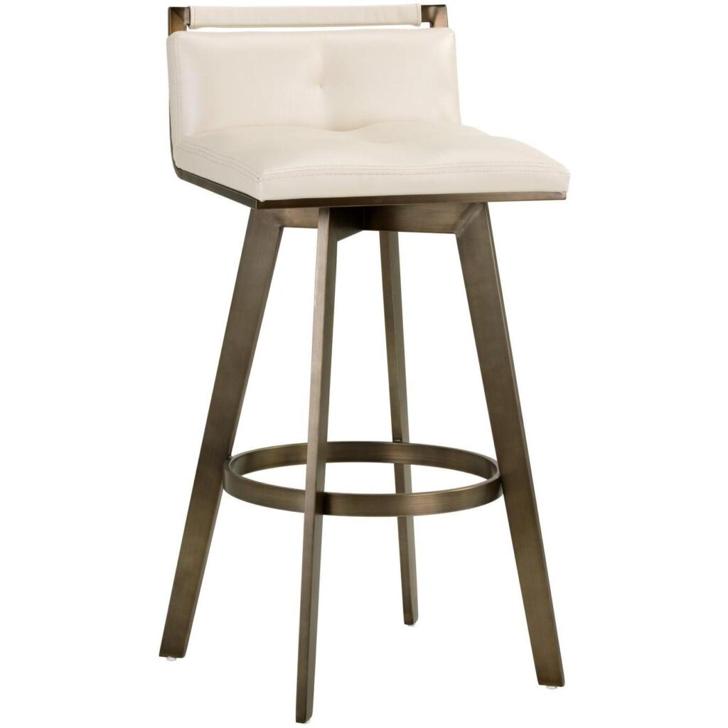 Arizona Swivel Barstool - Castillo Cream