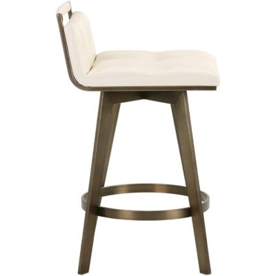 Arizona Swivel Counter Stool - Castillo Cream 104789 104789 ARIZONA SWIVEL COUNTER STOOL CASTILLO CREAM 2