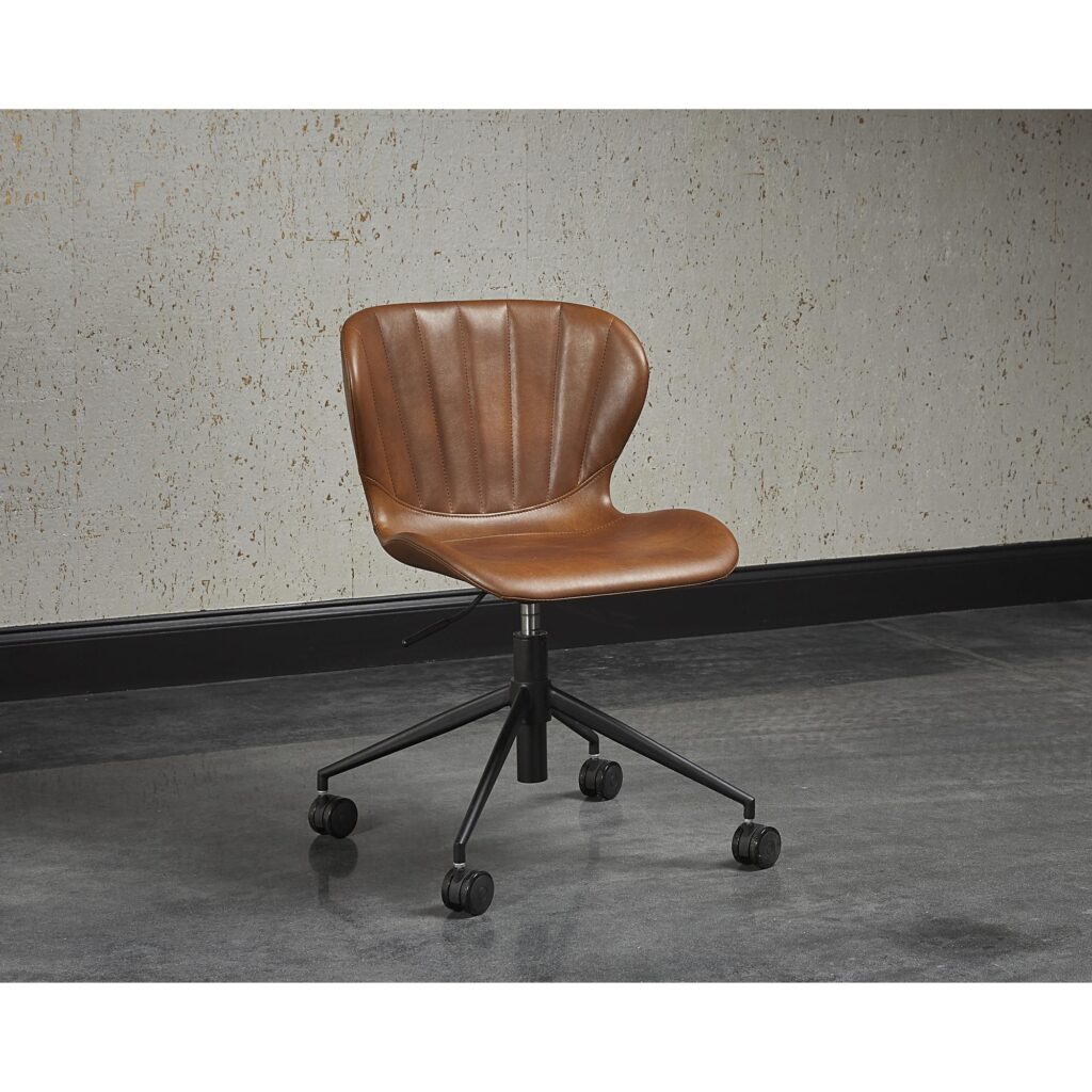 Arabella Office Chair - Bravo Cognac - Image 4