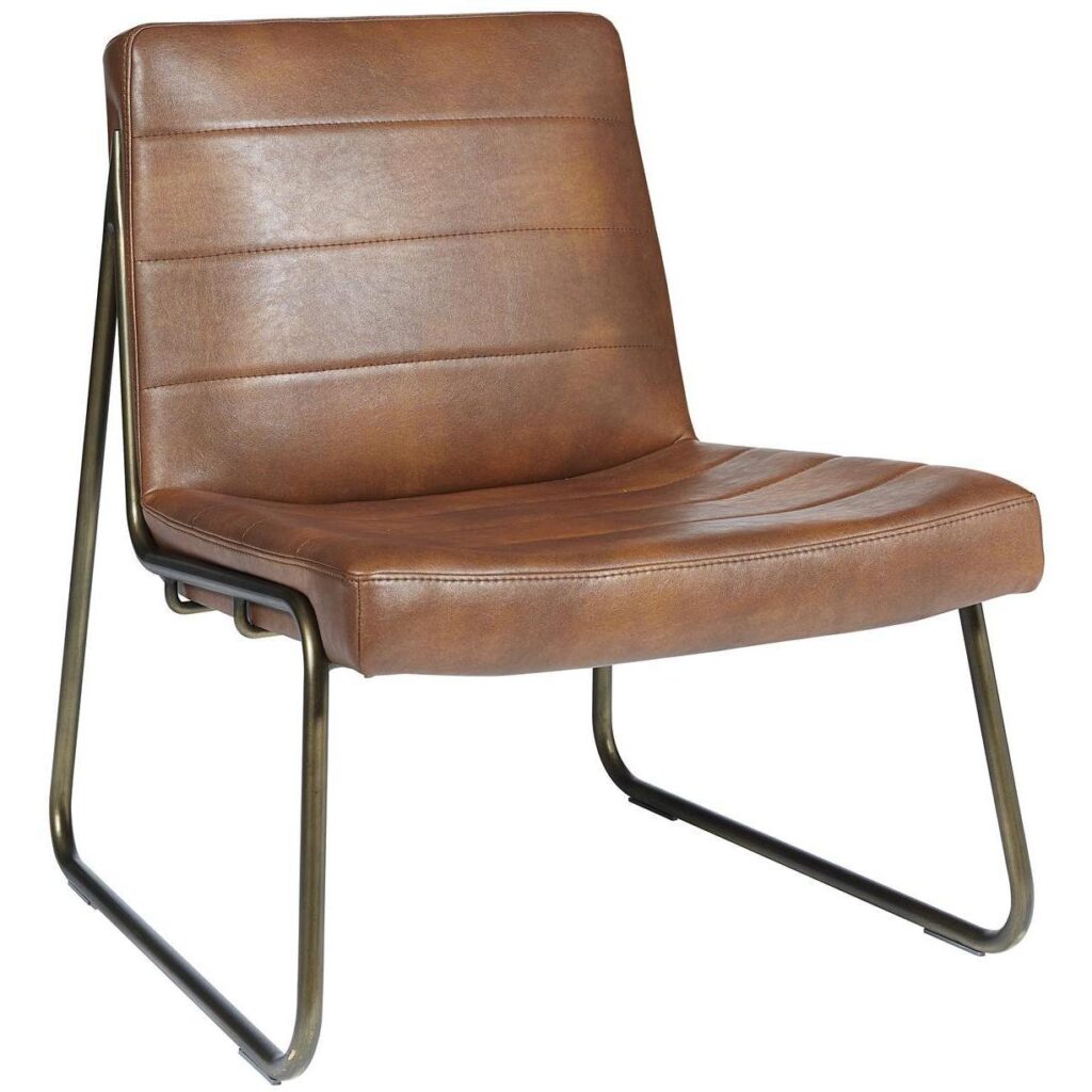 Anton Lounge Chair - Bravo Cognac