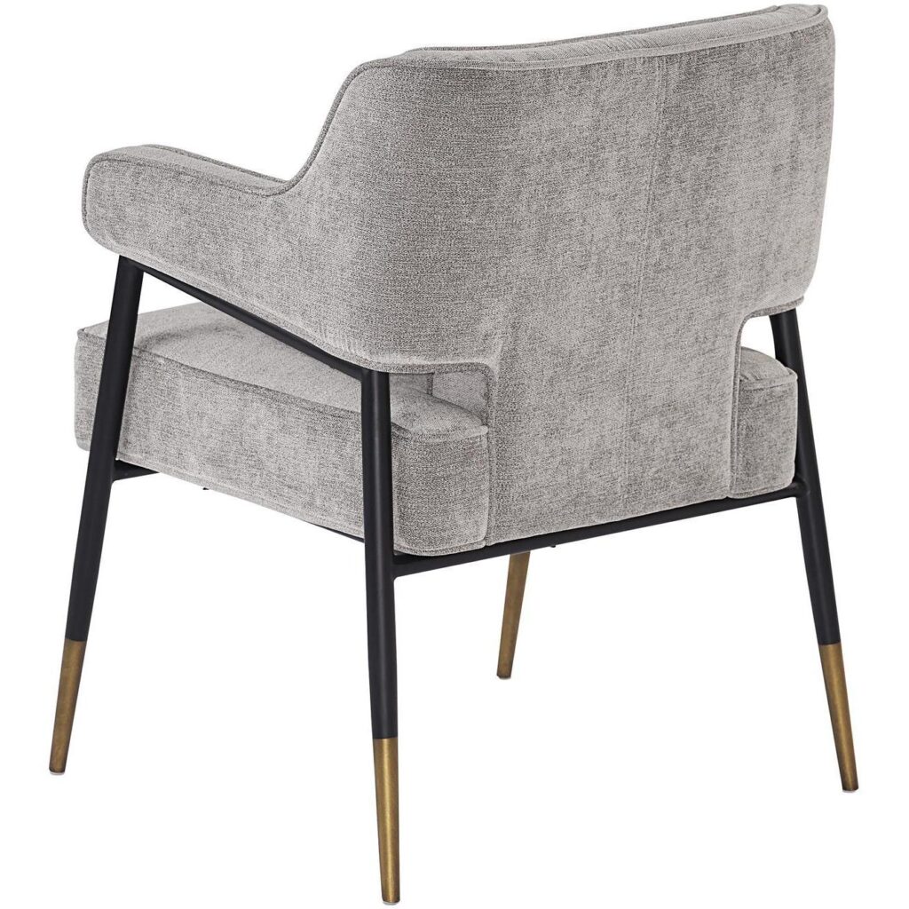 Derome Dining Armchair - Polo Club Stone - Image 4