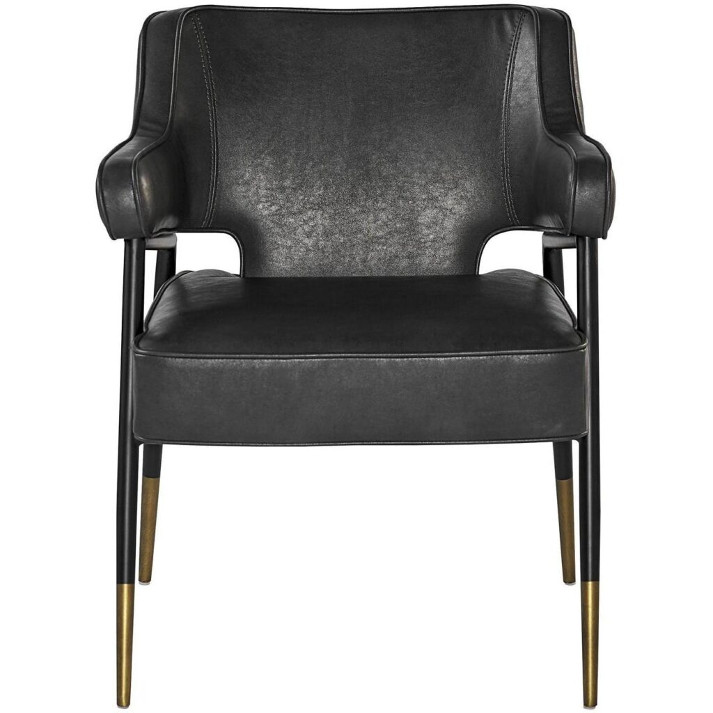 Derome Dining Armchair - Bravo Portabella - Image 2