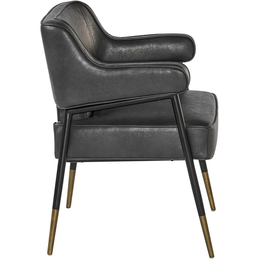 Derome Dining Armchair - Bravo Portabella - Image 3