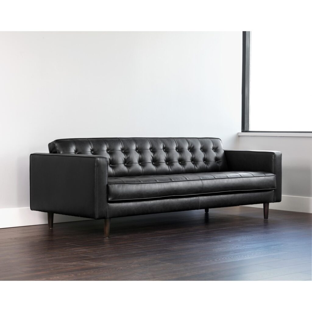 Donnie Sofa - Coal Black - Image 3