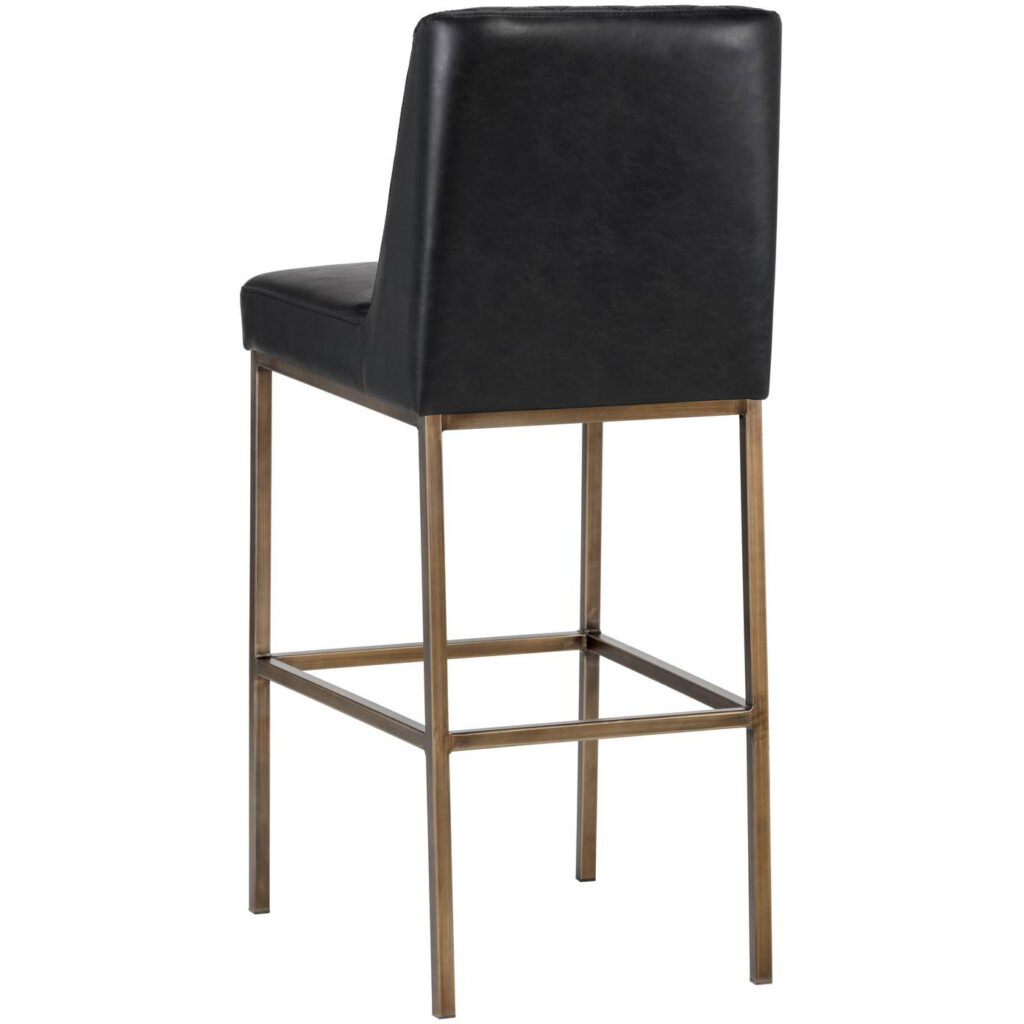 Leighland Barstool - Coal Black - Image 3