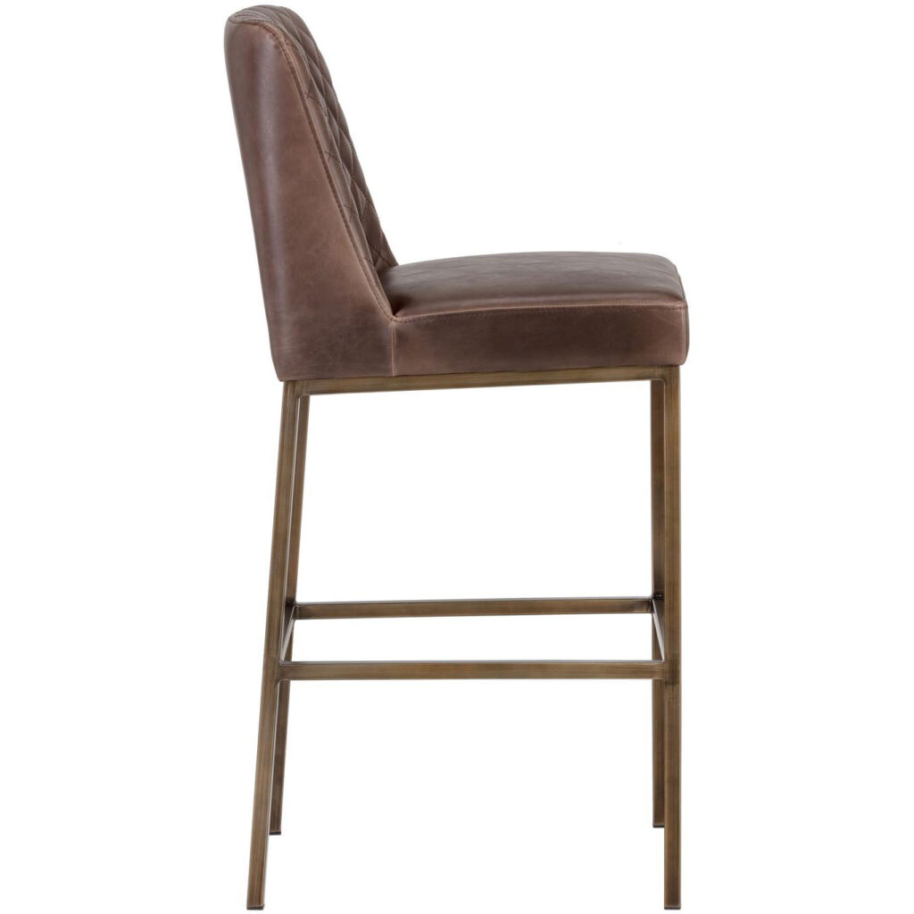 Leighland Barstool - Havana Dark Brown - Image 2