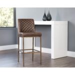Leighland Barstool - Havana Dark Brown 10 Leighland Barstool - Havana Dark Brown 104903 104903 LEIGHLAND BARSTOOL HAVANA DARK BROWN 5