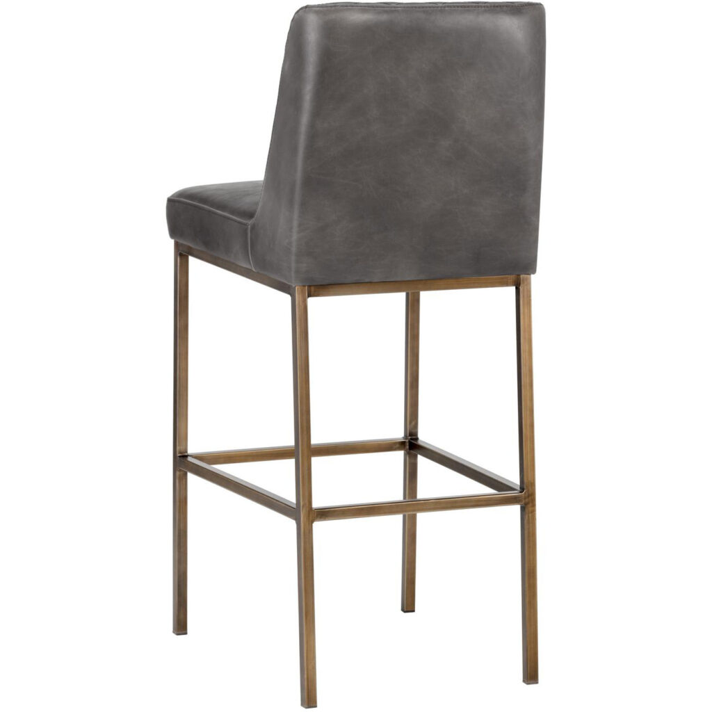 Leighland Barstool - Overcast Grey - Image 3