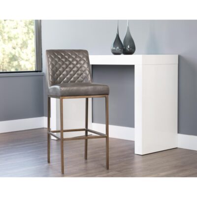 Leighland Barstool - Overcast Grey 104904 104904 LEIGHLAND BARSTOOL OVERCAST GREY 5