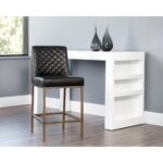 Leighland Counter Stool - Coal Black 7 Leighland Counter Stool - Coal Black 104906 104906 LEIGHLAND COUNTER STOOL COAL BLACK 5