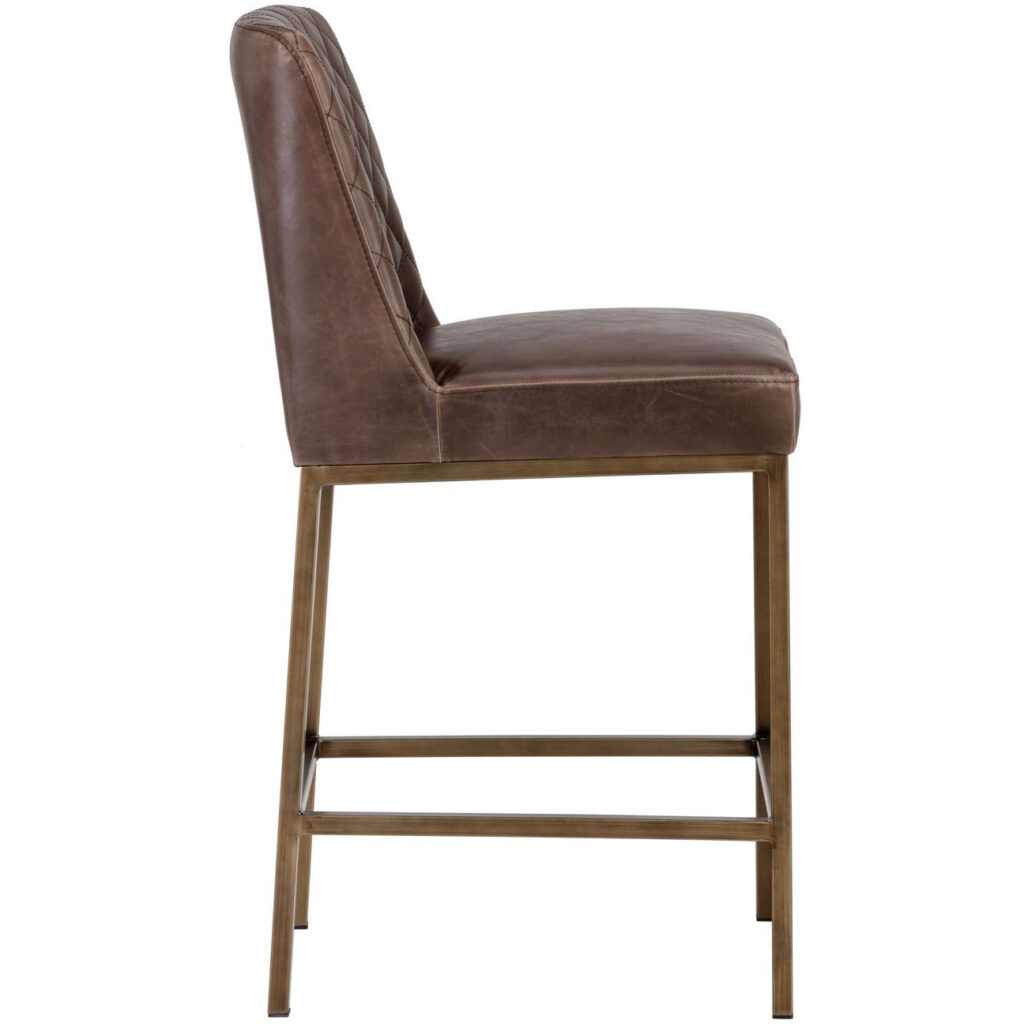 Leighland Counter Stool - Havana Dark Brown - Image 2