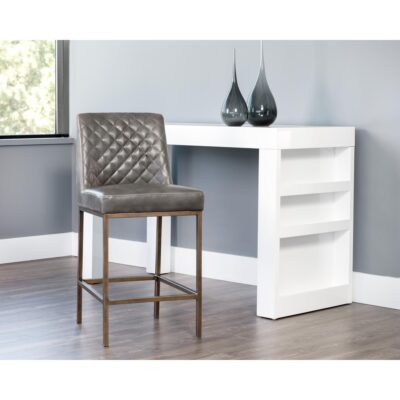 Leighland Counter Stool - Overcast Grey 104908 104908 LEIGHLAND COUNTER STOOL OVERCAST GREY 5