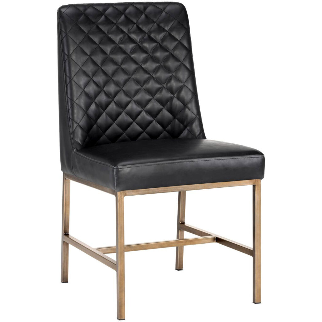 Leighland Dining Chair - Coal Black