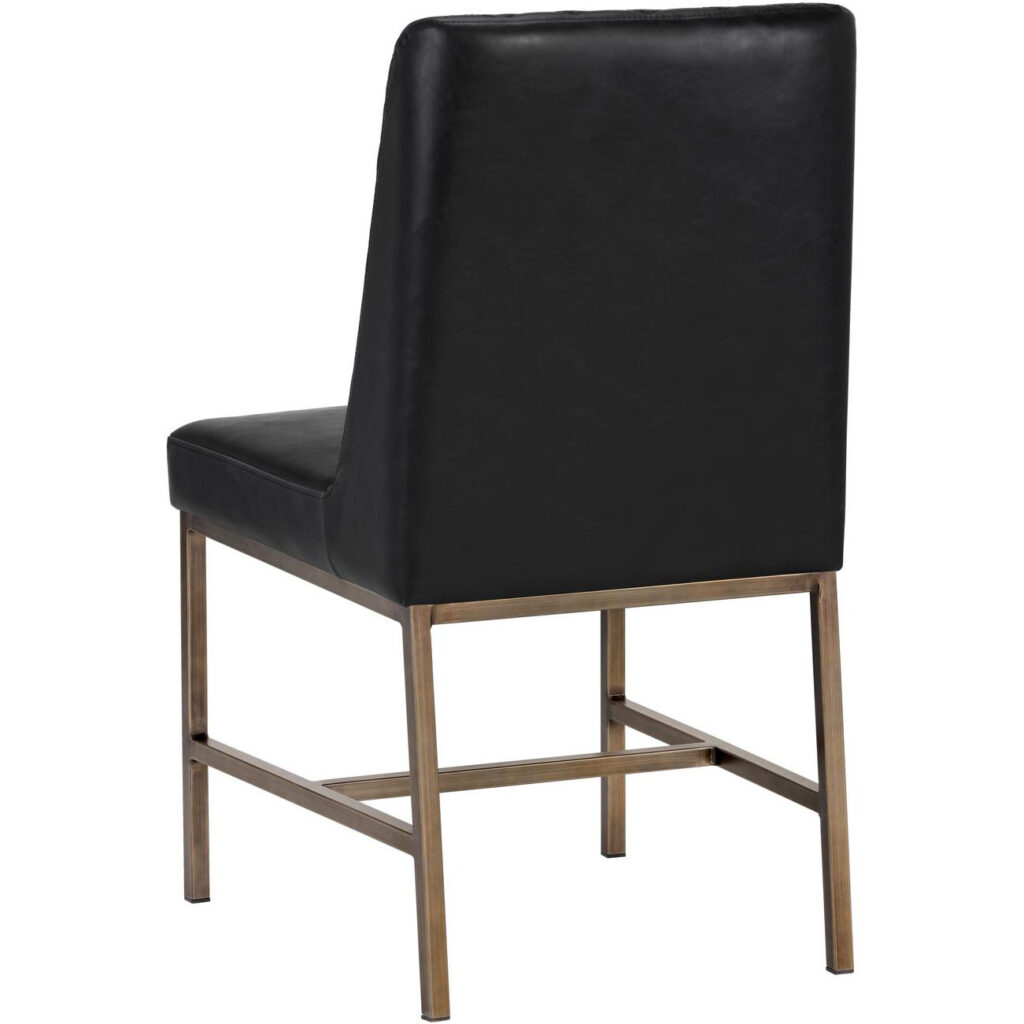 Leighland Dining Chair - Coal Black - Image 3