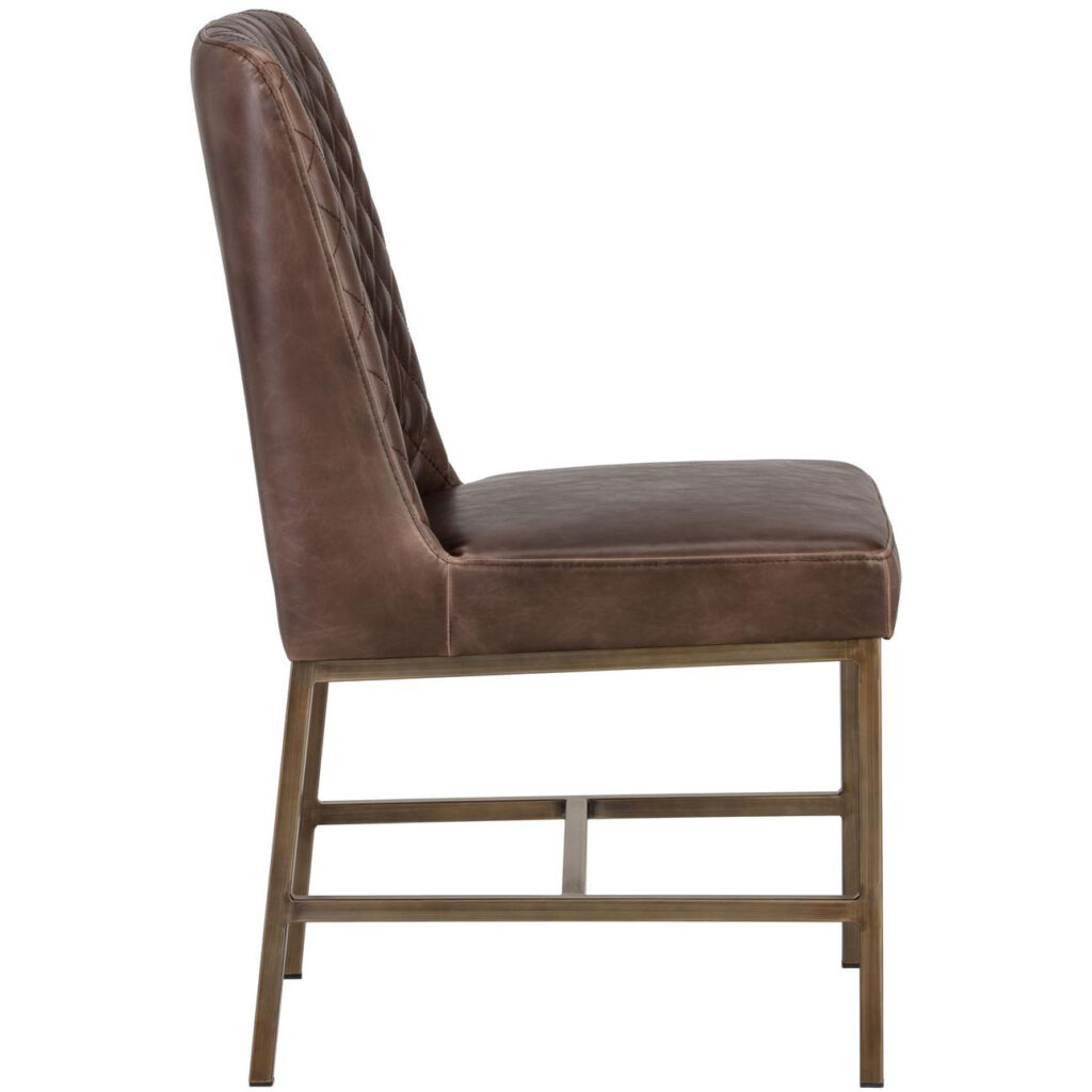 Leighland Dining Chair - Havana Dark Brown - Image 2