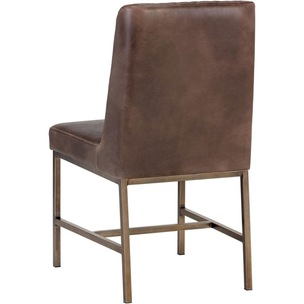 Leighland Dining Chair - Havana Dark Brown - Image 3