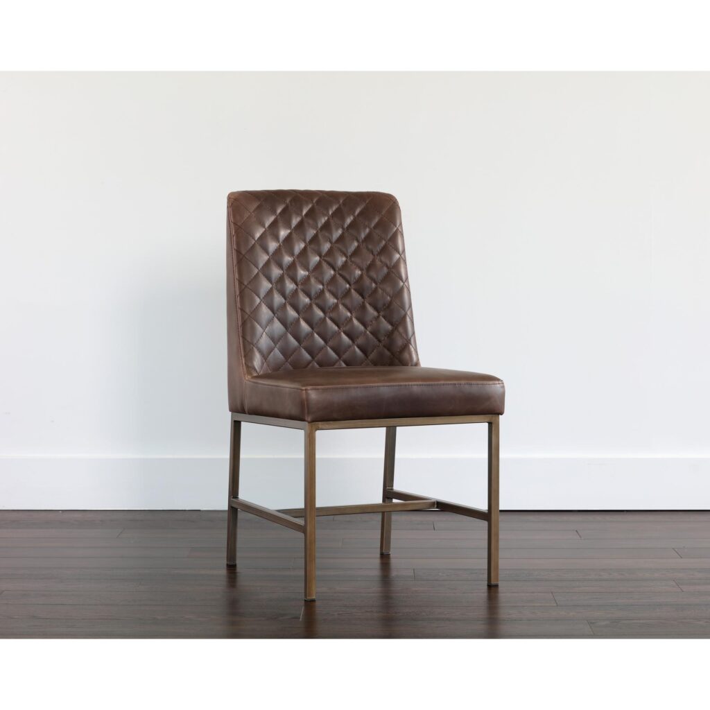 Leighland Dining Chair - Havana Dark Brown - Image 4