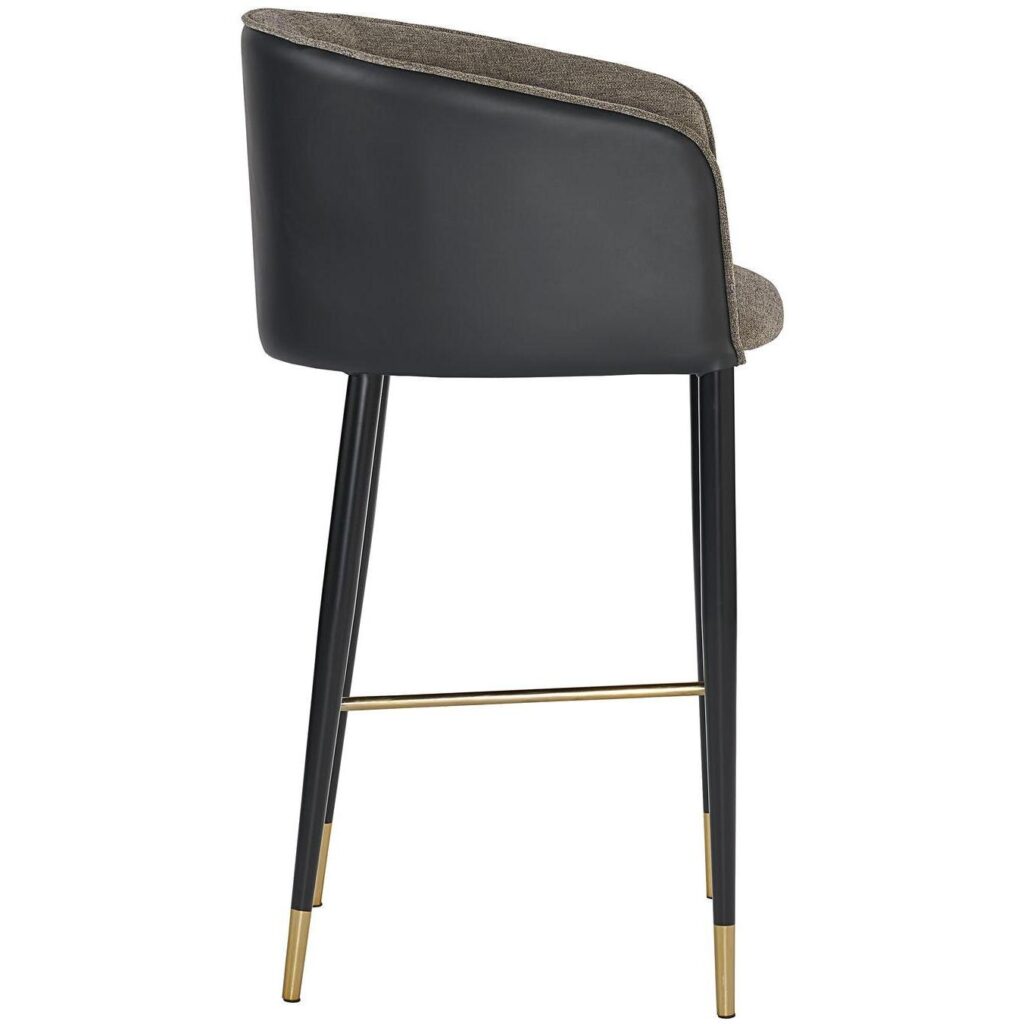 Asher Barstool - Sparrow Grey / Napa Black - Image 2