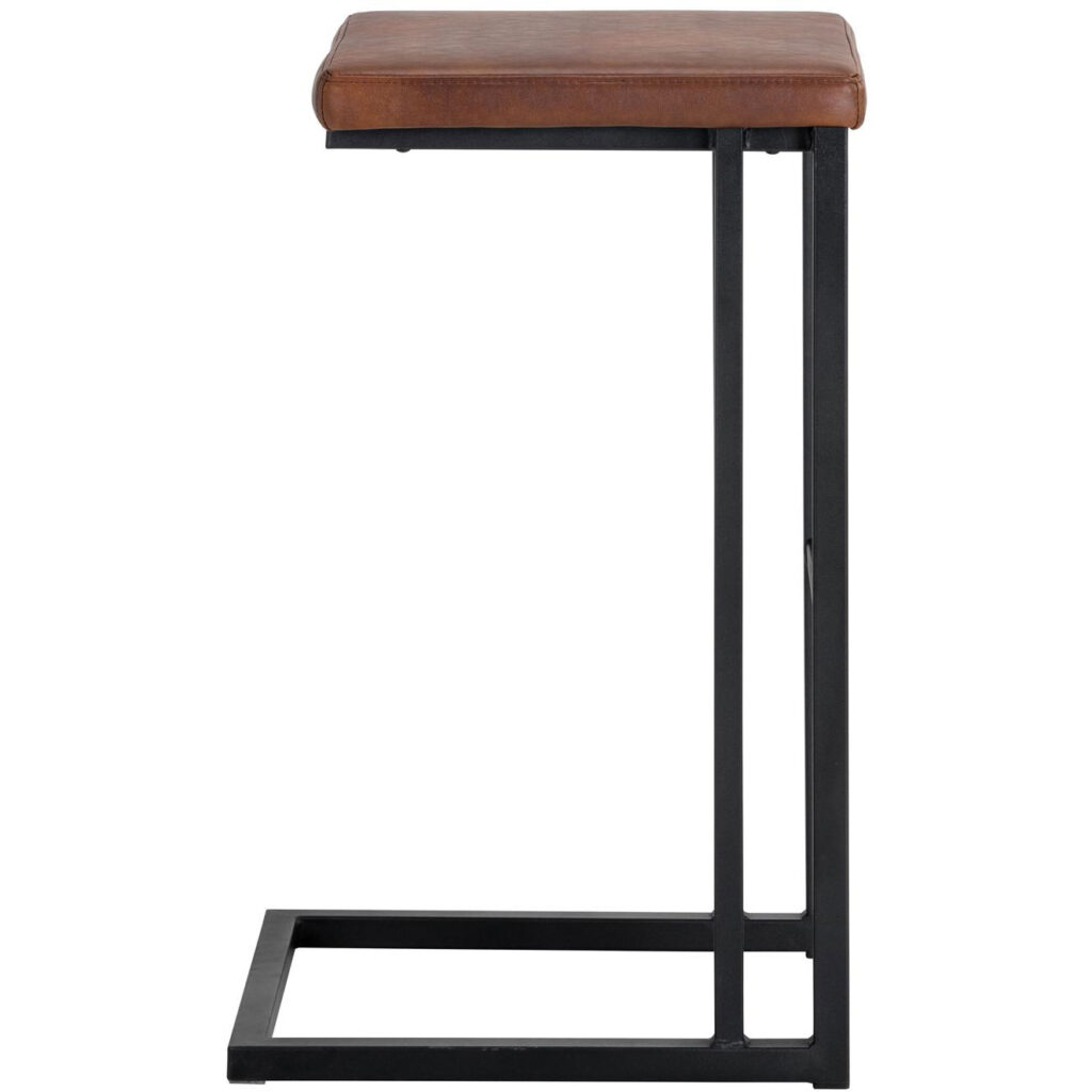 Boone Barstool - Black - Bravo Cognac - Image 2