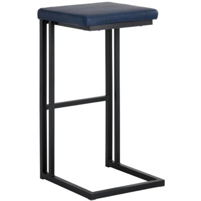 Boone Barstool - Black - Bravo Admiral 104956 104956 BOONE BARSTOOL BLACK STEEL BRAVO ADMIRAL 3