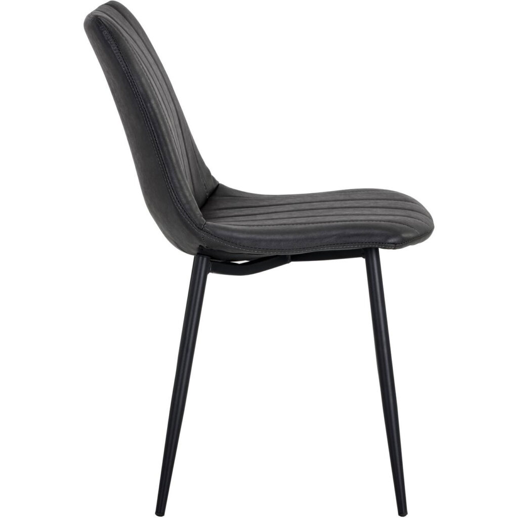 Drew Dining Chair - Black - Bravo Portabella - Image 2