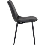 Drew Dining Chair - Black - Bravo Portabella 8 Drew Dining Chair - Black - Bravo Portabella 104962 104962 DREW DINING CHAIR BLACK BRAVO PORTABELLA 2