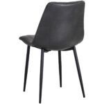 Drew Dining Chair - Black - Bravo Portabella 9 Drew Dining Chair - Black - Bravo Portabella 104962 104962 DREW DINING CHAIR BLACK BRAVO PORTABELLA 3