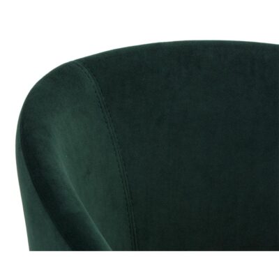 Thatcher Dining Armchair - Black - Deep Green Sky 104965 104965 THATCHER DINING CHAIR BLACK DEEP GREEN SKY 7