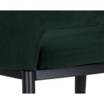 Thatcher Dining Armchair - Black - Deep Green Sky 13 Thatcher Dining Armchair - Black - Deep Green Sky 104965 104965 THATCHER DINING CHAIR BLACK DEEP GREEN SKY 8