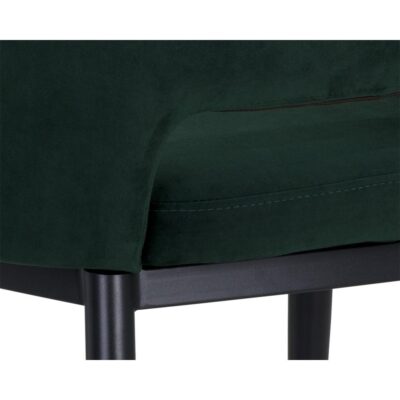 Thatcher Dining Armchair - Black - Deep Green Sky 104965 104965 THATCHER DINING CHAIR BLACK DEEP GREEN SKY 8