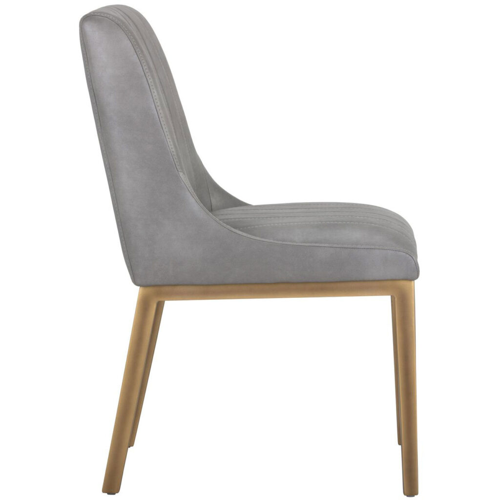 Halden Dining Chair - Bravo Metal - Image 2