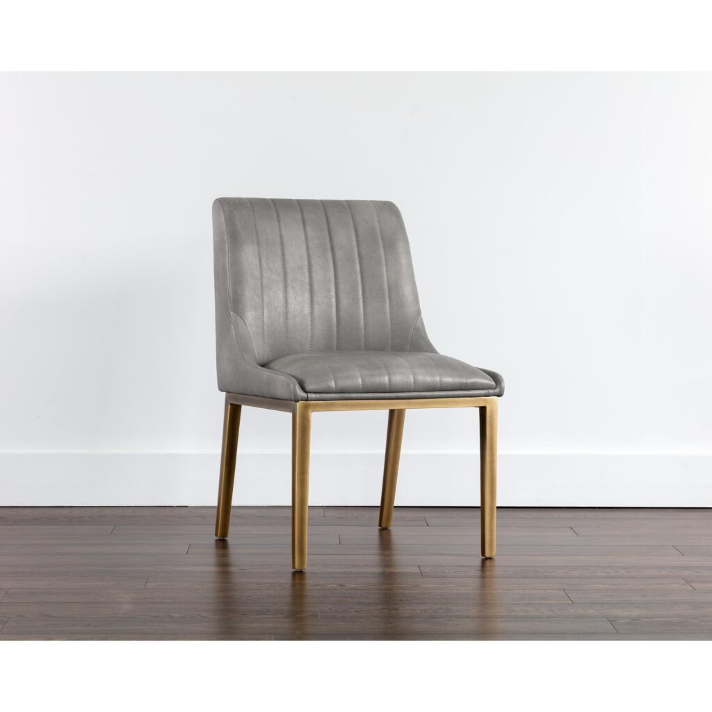 Halden Dining Chair - Bravo Metal - Image 4