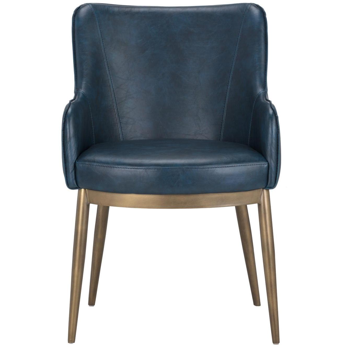 Franklin Dining Armchair - Vintage Blue 2 Franklin Dining Armchair - Vintage Blue - Image 2
