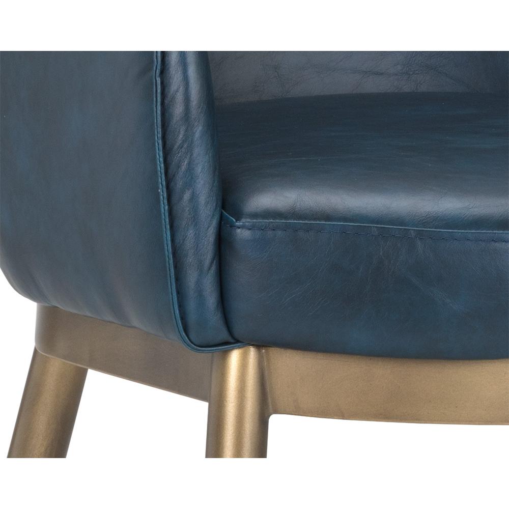 Franklin Dining Armchair - Vintage Blue 5 Franklin Dining Armchair - Vintage Blue - Image 5