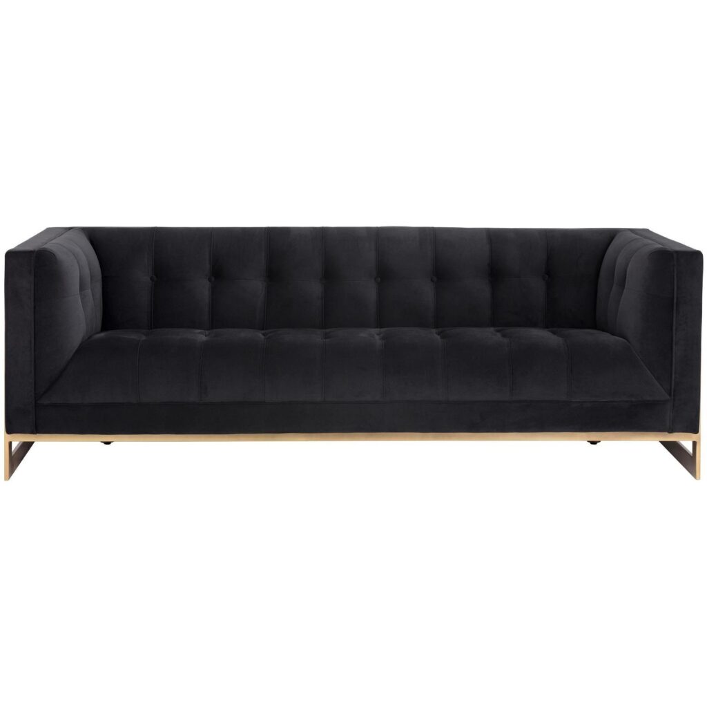 Ekon Sofa - Abbington Black - Image 2