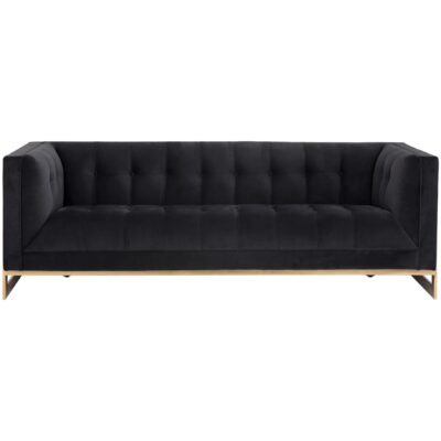 Ekon Sofa - Abbington Black 104984 104984 EKON SOFA ABBINGTON BLACK 1